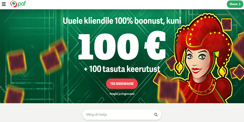 paf kasiino avaleht